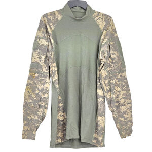 Military US Army Combat Shirt Men XL ACU Camo Flame Resistant Tactical